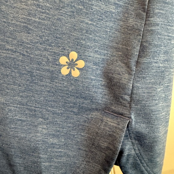 Tuff Athletics Blue Cap Sleeve Relaxed T-Shirt - Picture 3 of 4